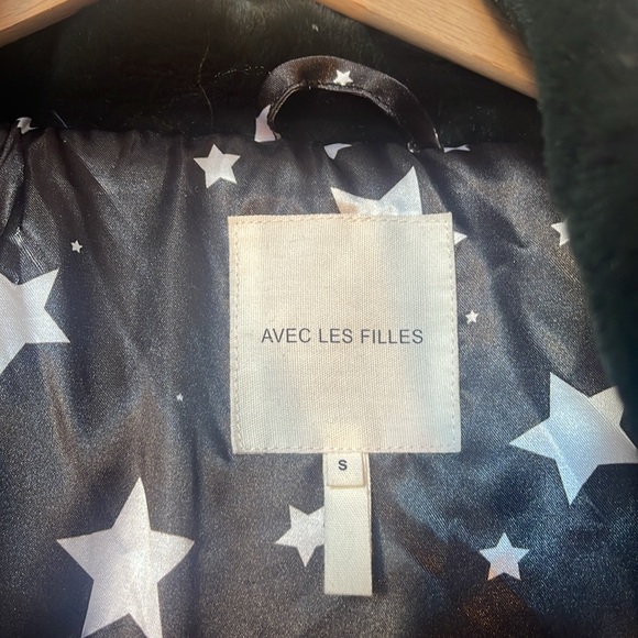 Avec Les Filles Faux Fur Emerald Green Shawl Collar Coat - Picture 8 of 11